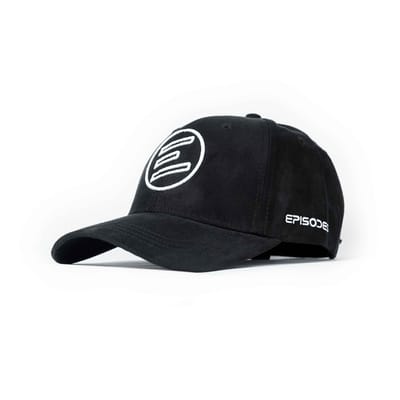 Episodes Iconic Black Suede Cap