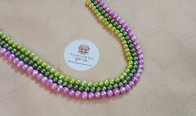 Pearl 3 Layer Multicolor neckpiece
