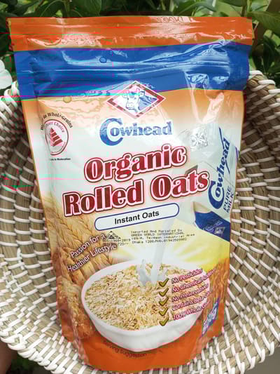 Cowhead Organic Rolled Oats (instant)