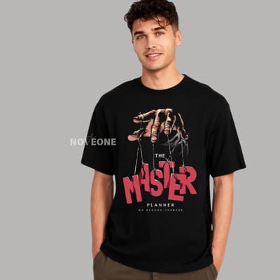 NoveOne N25020– Premium Oversized T-Shirt (Color: Black)