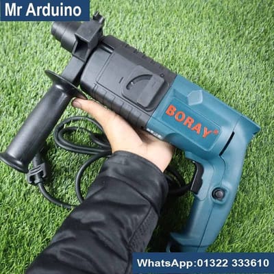 BORAY Rotary Hammer Drill machine 20-22mm 2000Watt 0-900r/min Professional Quality and Multi Function SAME AS PICTURE - Image 3