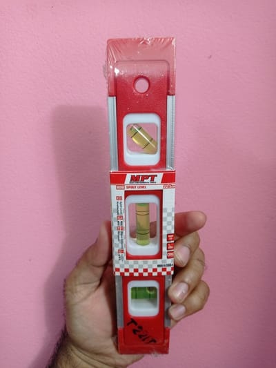 measuring level, Professional Measuring Tools 9" MPT or EHBL brand Same as picture - Image 2