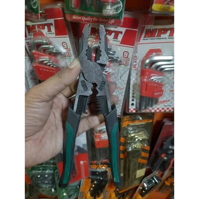 Multifunctional Tools Pliers 9 inch, 4 in 1, combination pliers and designed with wire stripper, crimper, cutter, pliers, professional designed for cutting changlu brand same as picture - Image 2