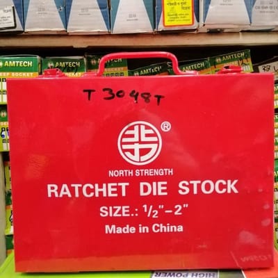 Pipe Threading Die Set 1/2"-2", Ratchet Die Stock set Best Quality same as picture - Image 5