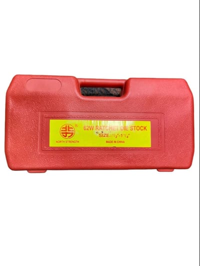 Pipe Threading Die Set 1/2"-1 1/4" Ratchet Die Stock Type No: 62 same as picture - Image 2