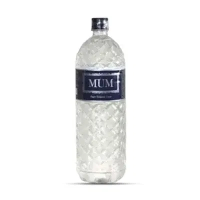 Mum drinking water 2 litter