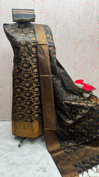 বেনারোশি কাতান থ্রি পিস - Image 2