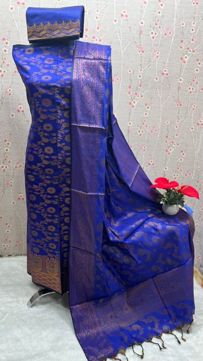 বেনারোশি কাতান থ্রি পিস - Image 3