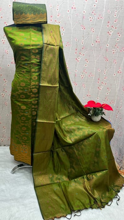 বেনারোশি কাতান থ্রি পিস - Image 5