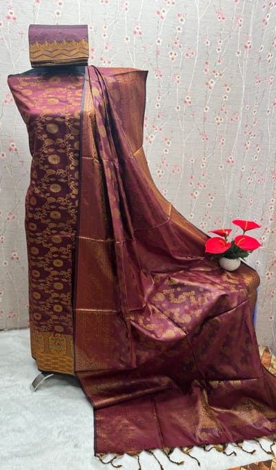 বেনারোশি কাতান থ্রি পিস - Image 6