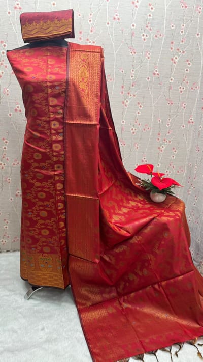 বেনারোশি কাতান থ্রি পিস - Image 7