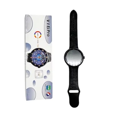 V16 Pro Smart watch (Round Shape) - স্টাইল, স্মার্টনেস আর হেলথ ট্র্যাকিং একসাথে!