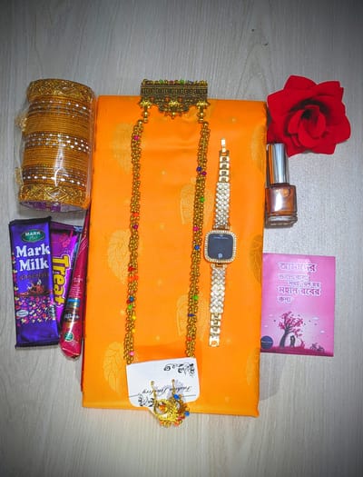 আকর্ষণীয় শাড়ী গিফট কম্ব সেট - Image 5