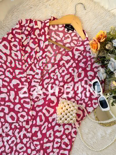 Leopeard Printed Kimono