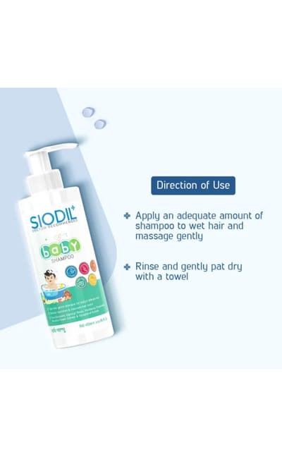 SIODIL Baby Shampoo 200ml - Image 2