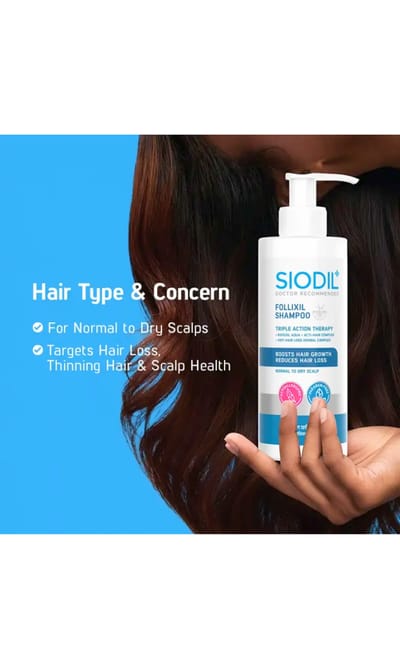 Siodil Follixil Shampoo - 200ml - Image 2