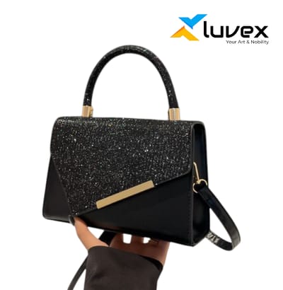 China Premium PU Leather Bag (Black)