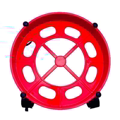 বড় চাকাযুক্ত নাসিহা সিলিন্ডার ট্রলি।