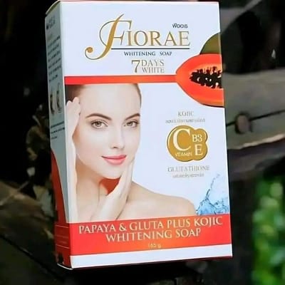 fiorae papaya soap 165 gm - Image 1