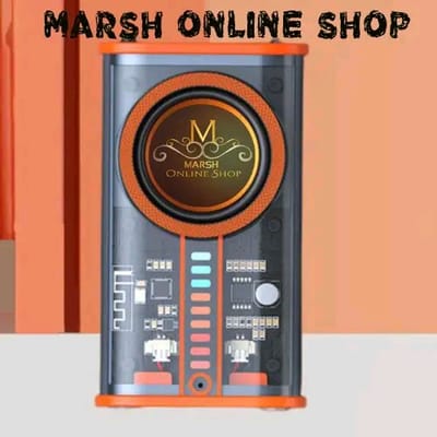 💥K07 Transparent Mecha Wireless Bluetooth Speaker