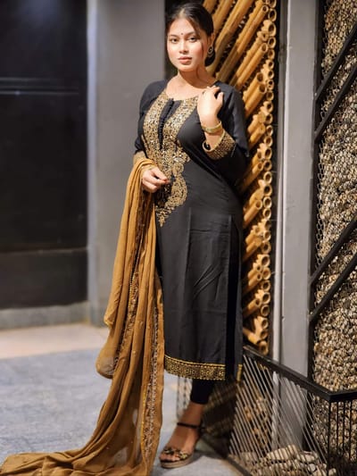 এসি কটন রেডিমেড থ্রি পিস - Image 2