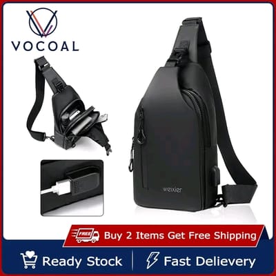 💥Men's Waterproof Cross Body Chest Bag