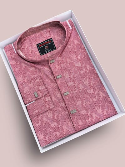 Premium Cotton Print Panjabi