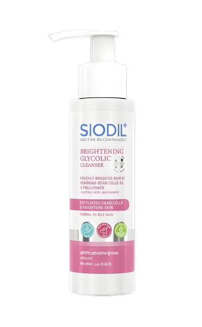 SIODIL Brightening Glycolic Cleanser 100ml - Image 1