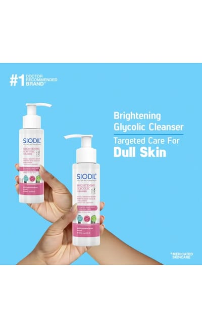 SIODIL Brightening Glycolic Cleanser 100ml - Image 2