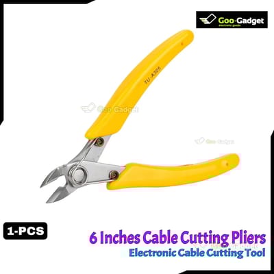 6-Inch Cable Cutting Pliers | Electronic Cable Cutting Tool for Precision Work