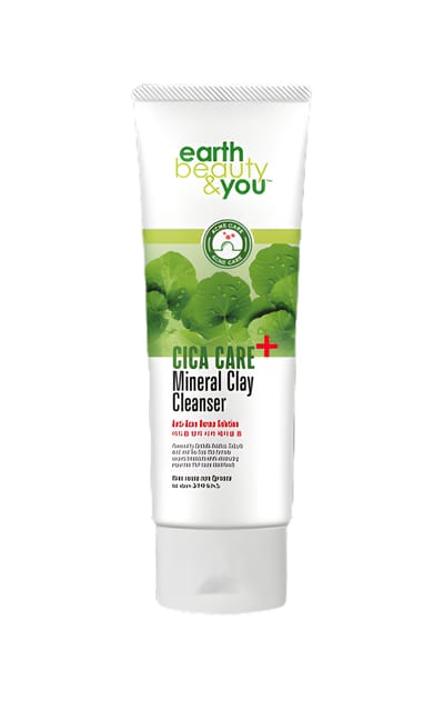 Earth Beauty & You Cica care + Mineral Clay Cleanser Anti-Acne Derma Solution 100ml - Image 1