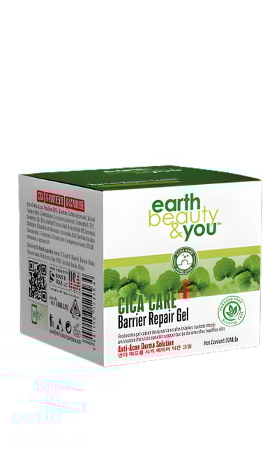 Earth Beauty & You  Cica care + Barrier Repair Gel Anti-Acne Derma Solution 50ml - Image 1