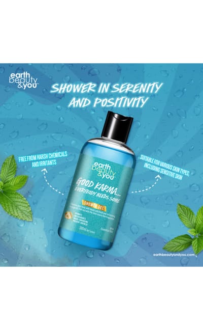 Earth Beauty & You Shower Gel Good Karma-380ml - Image 2
