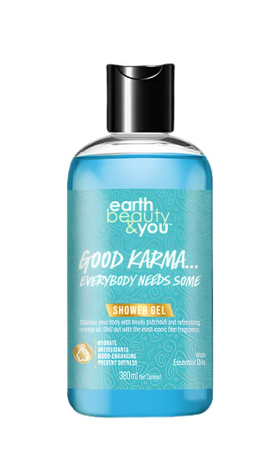 Earth Beauty & You Shower Gel Good Karma-380ml - Image 1