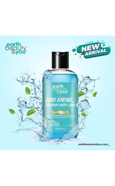 Earth Beauty & You Shower Gel Good Karma-380ml - Image 3