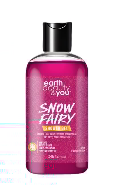 Earth Beauty & You Shower Gel Snow Fairy -380 ml - Image 1