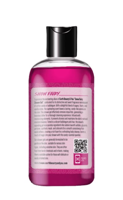 Earth Beauty & You Shower Gel Snow Fairy -380 ml - Image 3