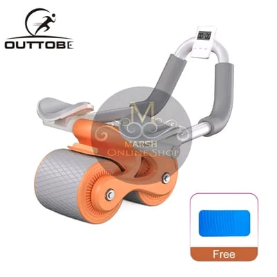 💥Outtobe Abdominal Roller Ab Wheel Roller Automatic Rebound Ab Roller Wheel