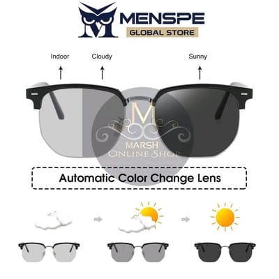 💥MENSPE Men Glasses Computer Glasses Photochromic Eyeglasses