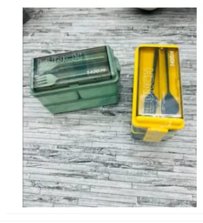 1400 ml Large-capacity Lunch Boxes For Kids Microwaveable Heating Portable PP Bento Box Food Nordic Picnic Lunch Box For School