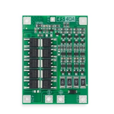 4S 40A 16.8V Lithium-ion Battery BMS Protection Board | 4 Cell 18650 Li-ion Pack 16.8V S0327