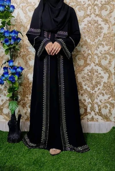 Stone Koti Borka with Hijab - Image 2