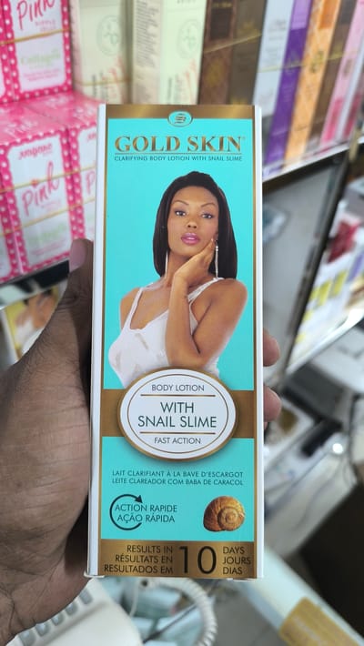 𝗚𝗼𝗹𝗱 𝗦𝗸𝗶𝗻 𝗕𝗼𝗱𝘆 𝗟𝗼𝘁𝗶𝗼𝗻 𝘄𝗶𝘁𝗵 𝗦𝗻𝗮𝗶𝗹 𝗦𝗹𝗶𝗺𝗲 - Image 2