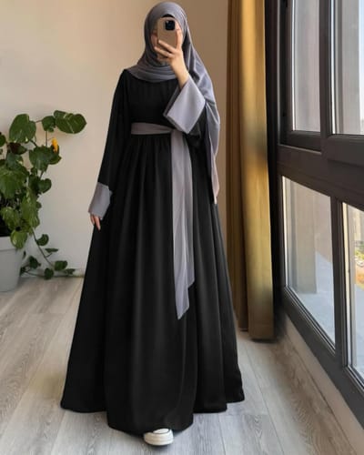 Dubai Cherry Borka (Only Borka) - Image 1