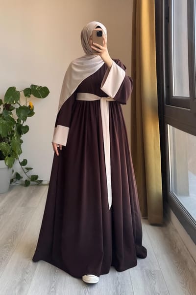 Dubai Cherry Borka (Only Borka) - Image 4