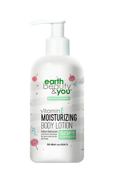 Earth Beauty & You Vitamin E Moisturizing Body Lotion-350ml - Image 1