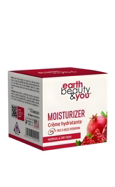 Earth Beauty & You Moisturizer Normal & Dry Skin -50ml - Image 1