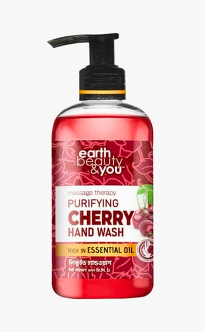 Earth Beauty & You Purifying Cherry Hand Wash - Image 1