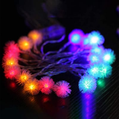 কদম ফুলের মত লাইট, দিবে বিভিন্ন ধরনের আলো 🥰 Hairy Ball Fairy Light