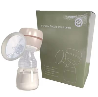 Electric Breast Pump for Hands Release Milk Suction Machine Backflow Resistance Automatic Breast Pump Low Noise 2 Modes